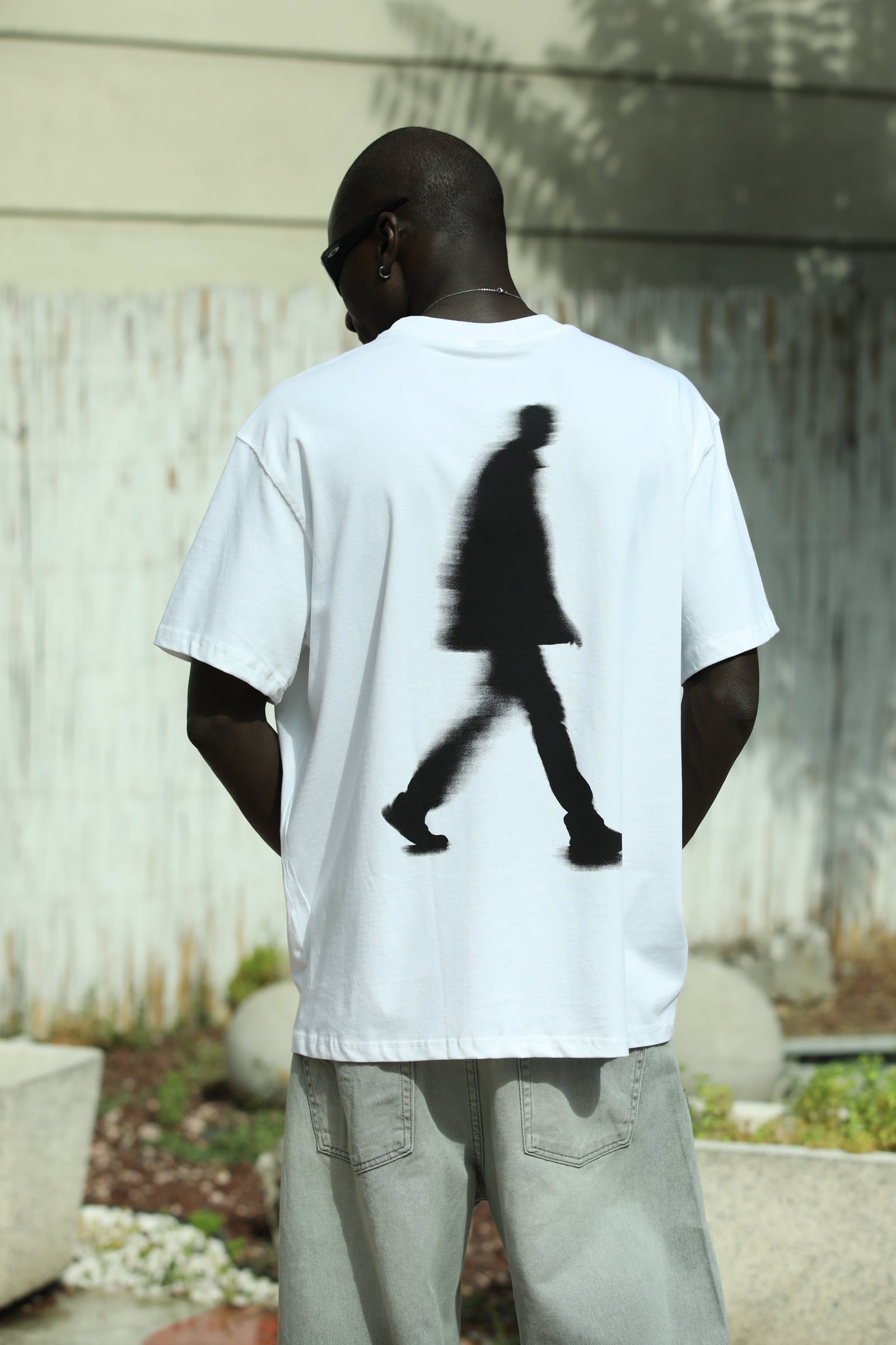 'Life In The Moment' Baskı Detaylı T-Shirt