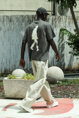 'Life In The Moment' Baskı Detaylı T-Shirt
