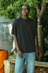 Blurred Silhouette Oversize T-Shirt