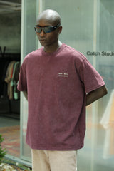 'Life In The Moment' Baskı Detaylı T-Shirt