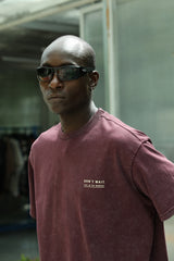 'Life In The Moment' Baskı Detaylı T-Shirt