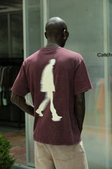 'Life In The Moment' Baskı Detaylı T-Shirt