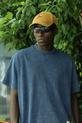 'The Catch' Yıkamalı Oversize T-Shirt