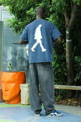 'Life In The Moment' Baskı Detaylı T-Shirt