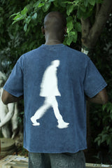 'Life In The Moment' Baskı Detaylı T-Shirt