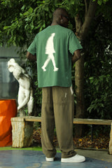 'Life In The Moment' Baskı Detaylı T-Shirt