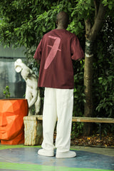 Sırtta ‘7’ Kabartma Baskılı T-Shirt