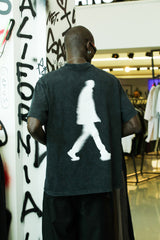 'Life In The Moment' Baskı Detaylı T-Shirt
