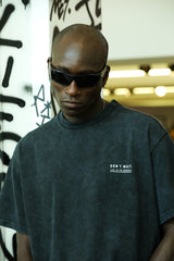 'Life In The Moment' Baskı Detaylı T-Shirt
