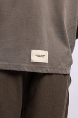 Minimal Baskı Detaylı T-Shirt