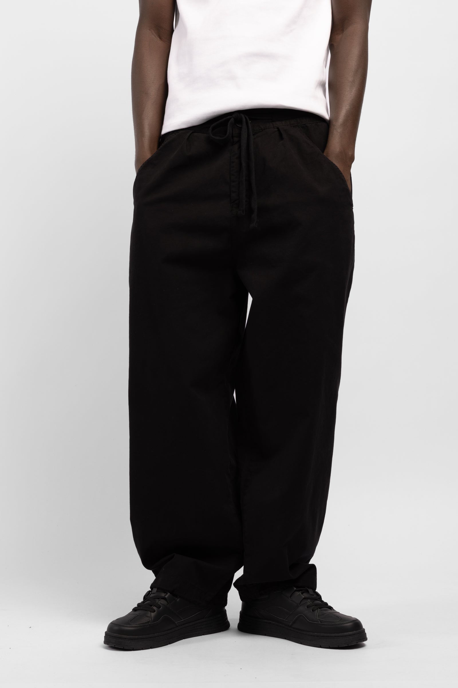 Baggy Fit Gabardin Pantolon