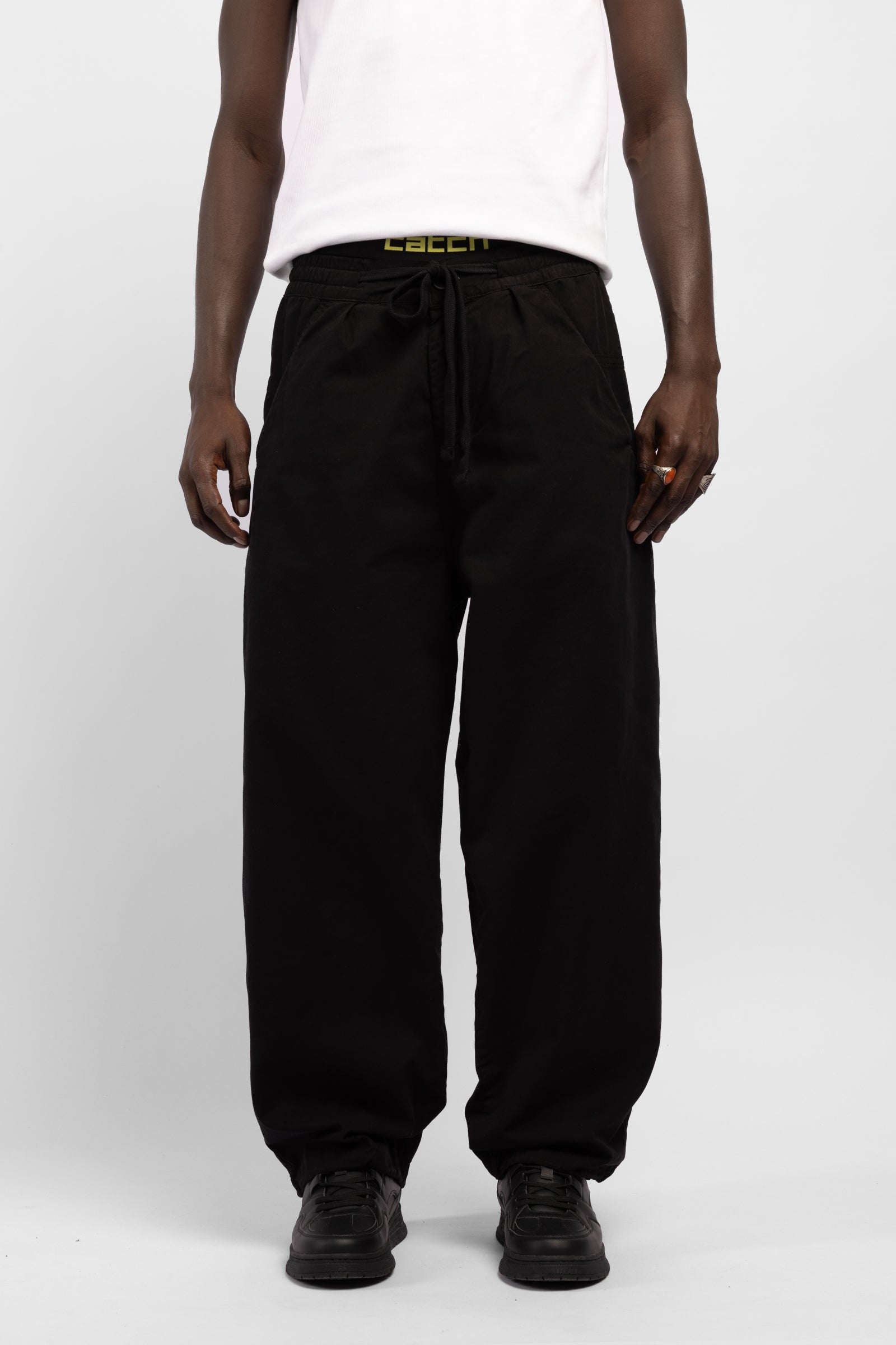 Baggy Fit Gabardin Pantolon