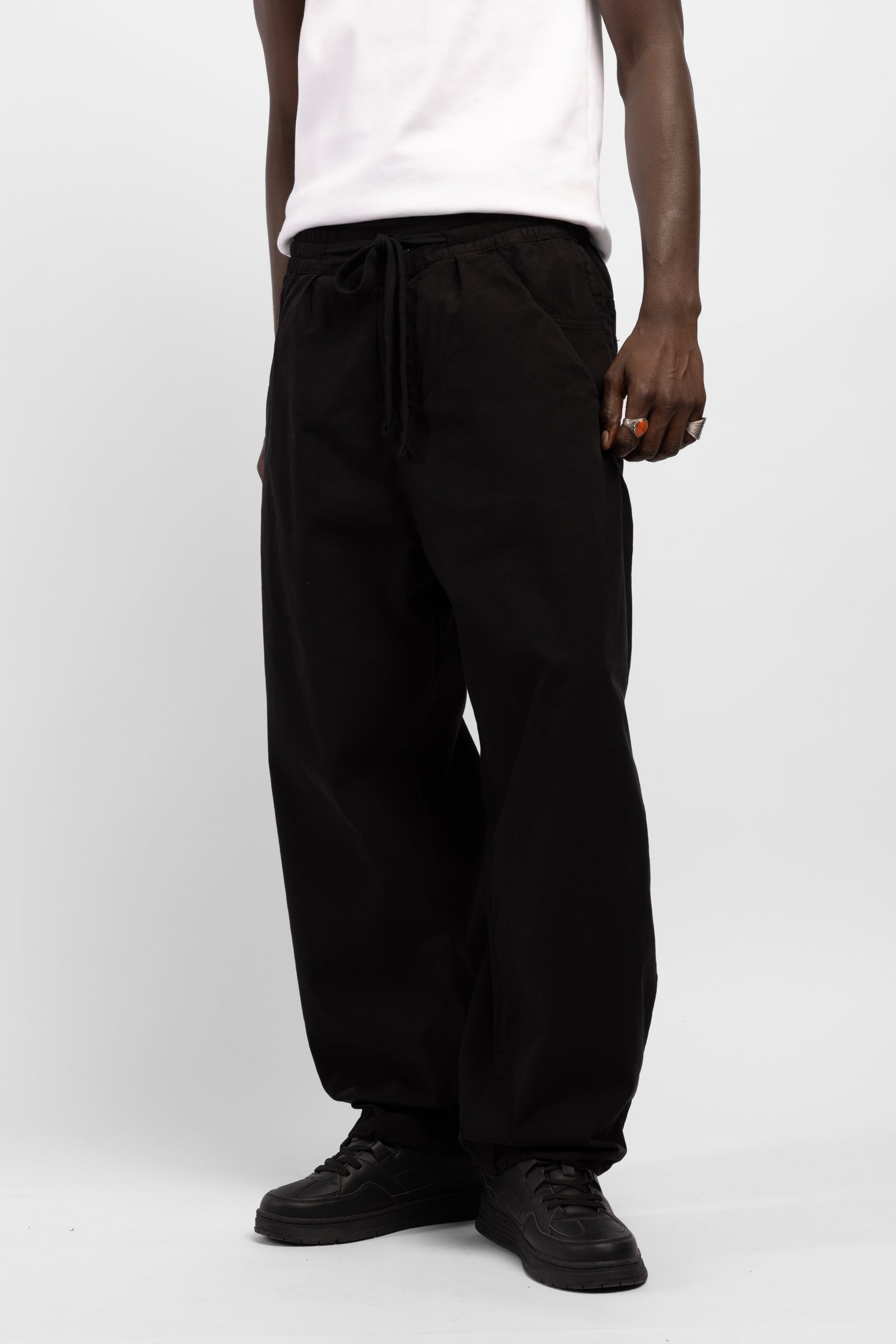 Baggy Fit Gabardin Pantolon