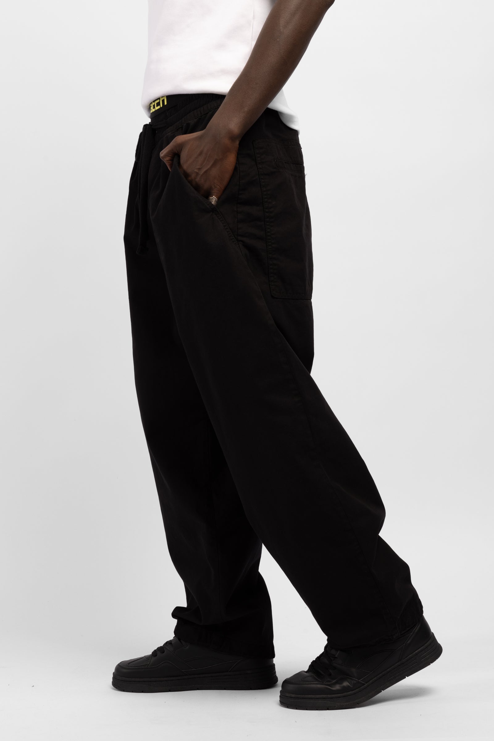 Baggy Fit Gabardin Pantolon