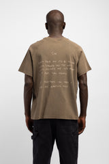 Yazı Baskılı Oversize T-Shirt