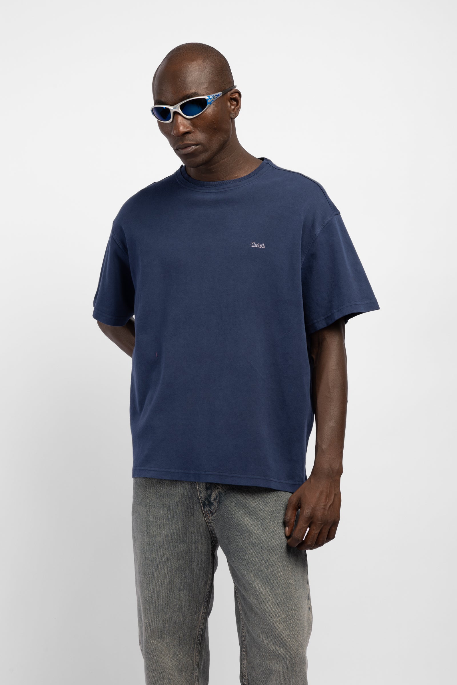 Catch Baskılı Oversize T-Shirt