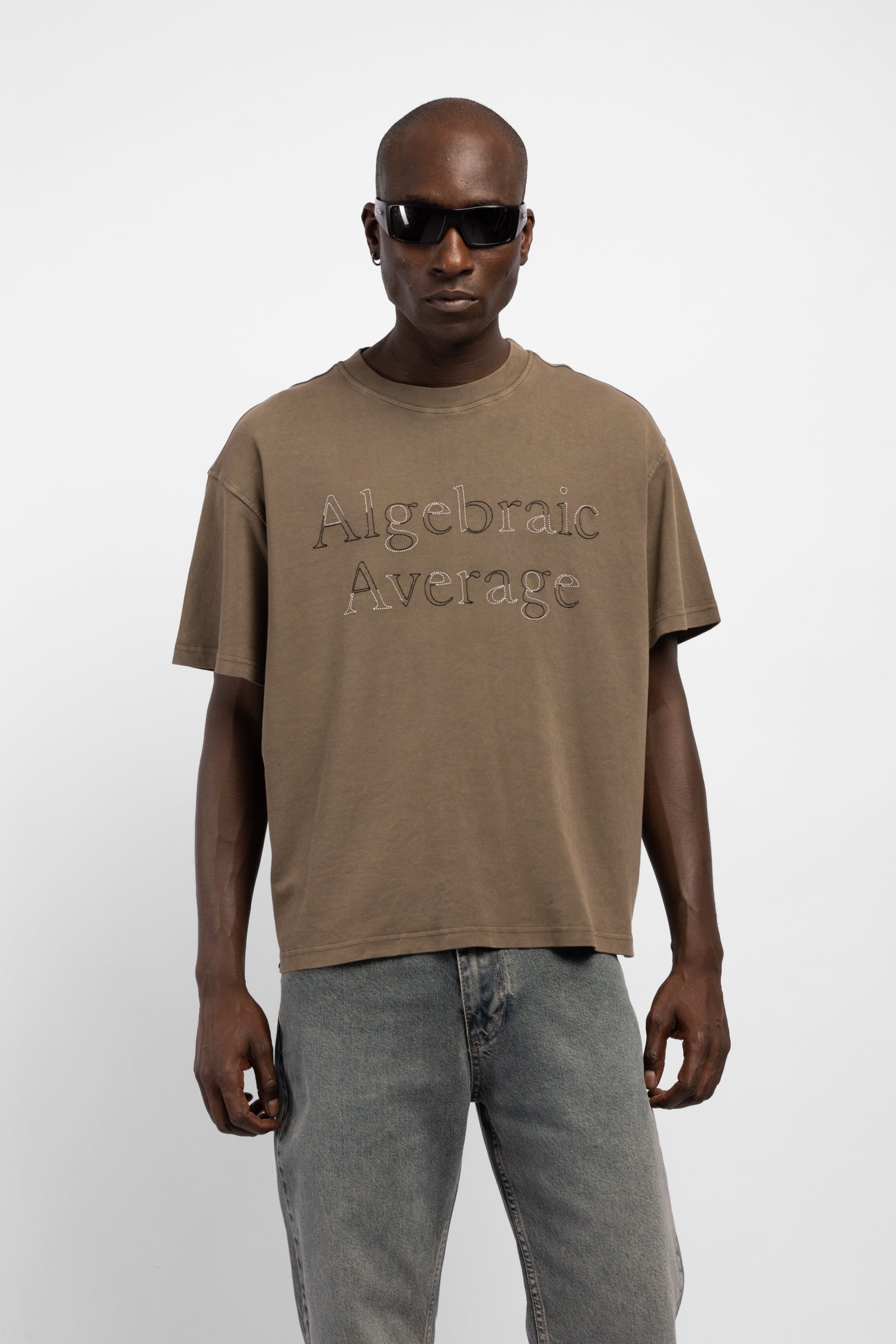 Yazı Nakışlı T-Shirt