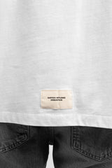 Minimal Baskı Detaylı T-Shirt