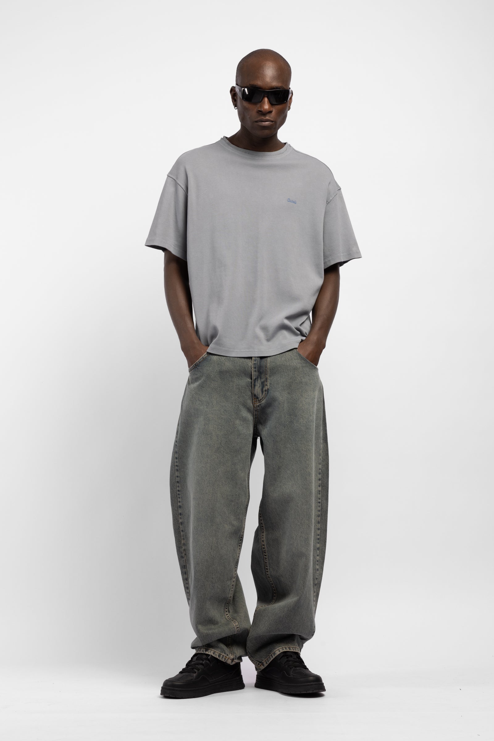 Catch Baskılı Oversize T-Shirt