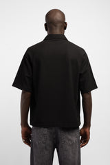 Minimal Nakışlı Polo Yaka T-Shirt
