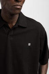 Minimal Nakışlı Polo Yaka T-Shirt