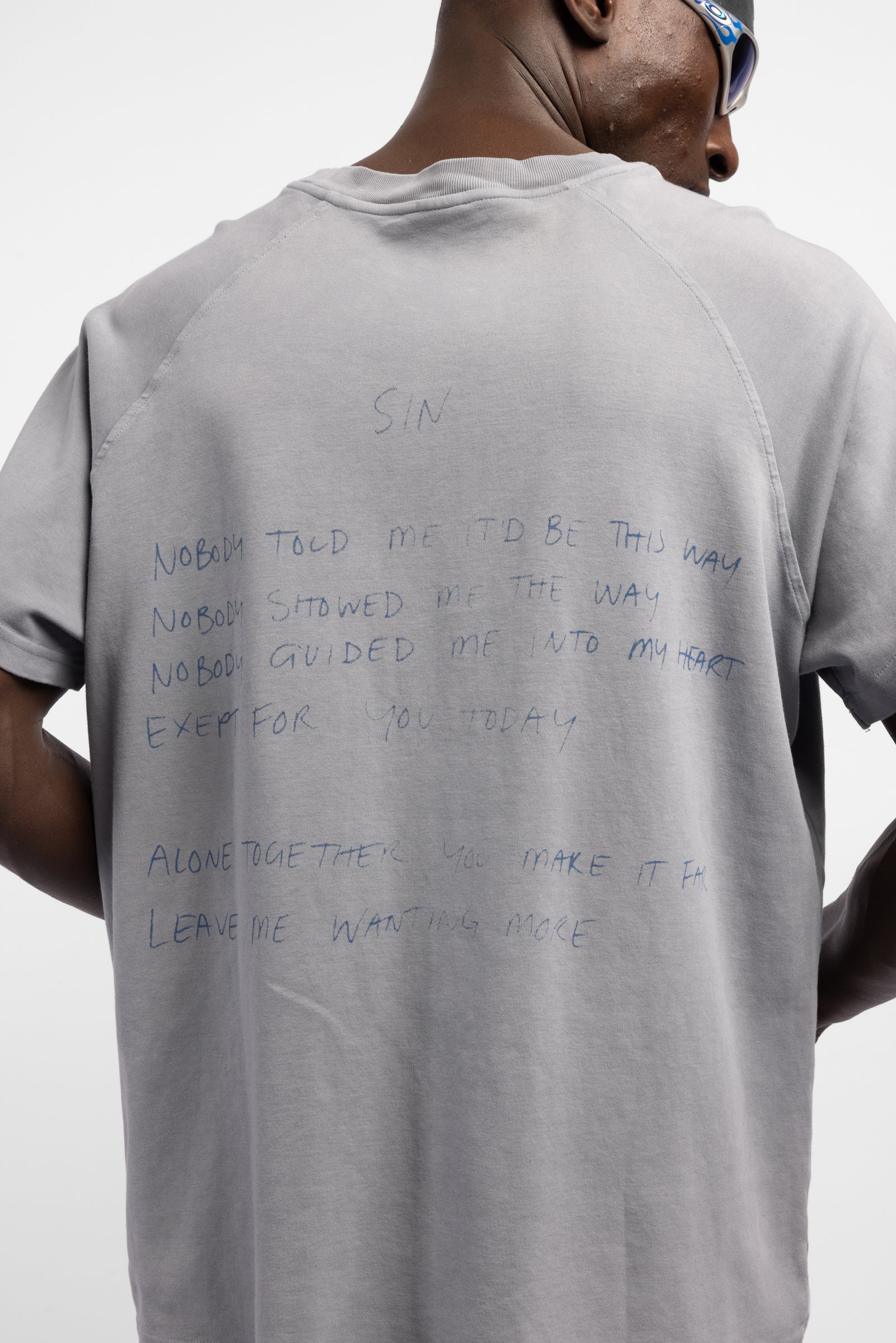 Yazı Baskılı Oversize T-Shirt