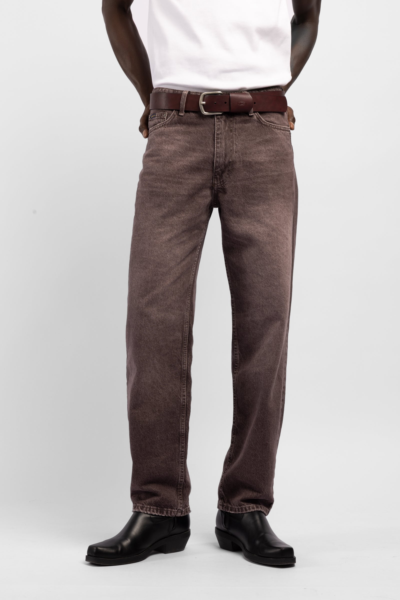 Yıkamalı Baggy Jean