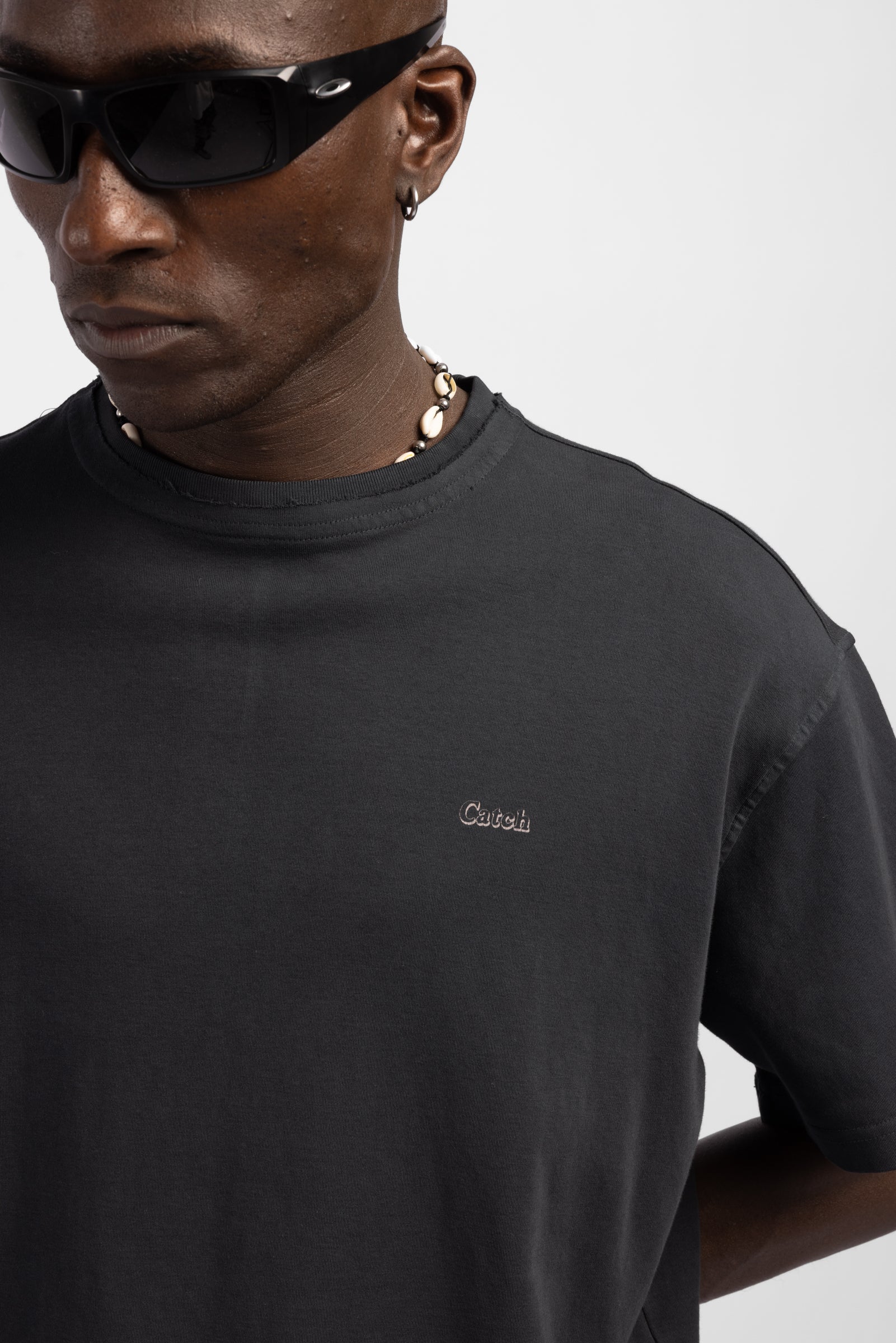 Catch Baskılı Oversize T-Shirt