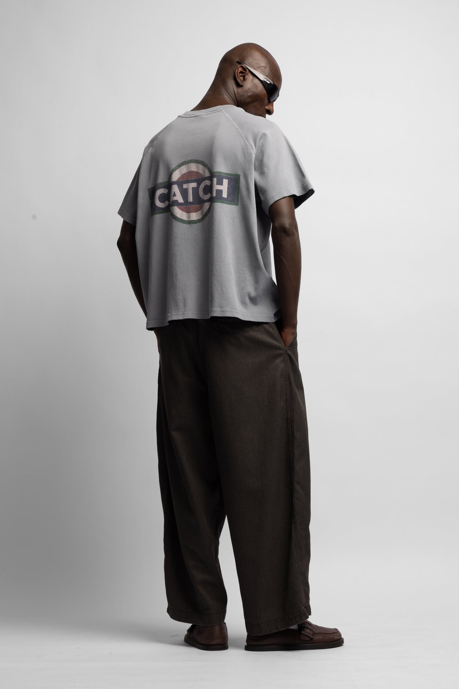 Sırt Baskılı Oversize T-shirt