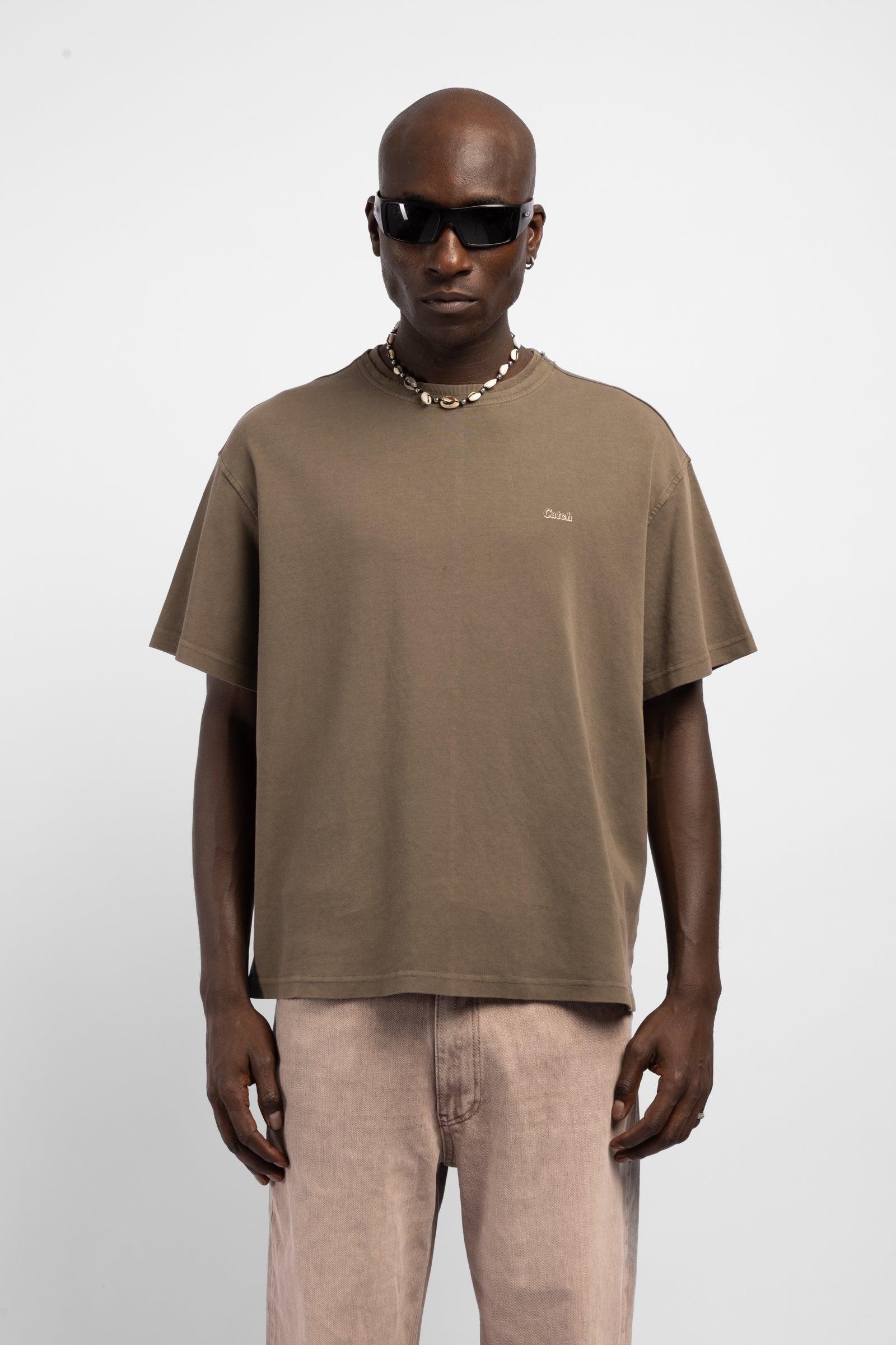 Catch Baskılı Oversize T-Shirt