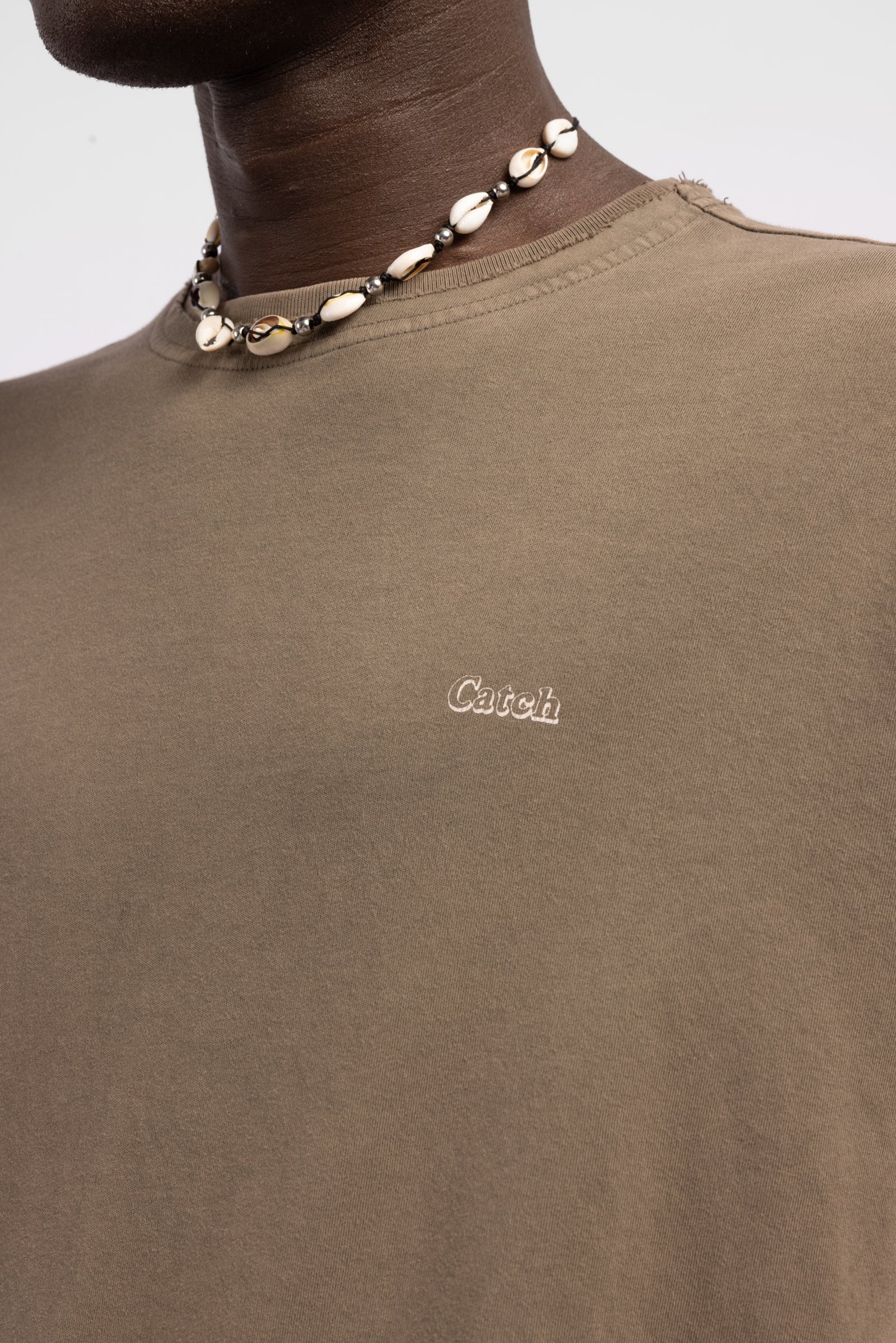 Catch Baskılı Oversize T-Shirt