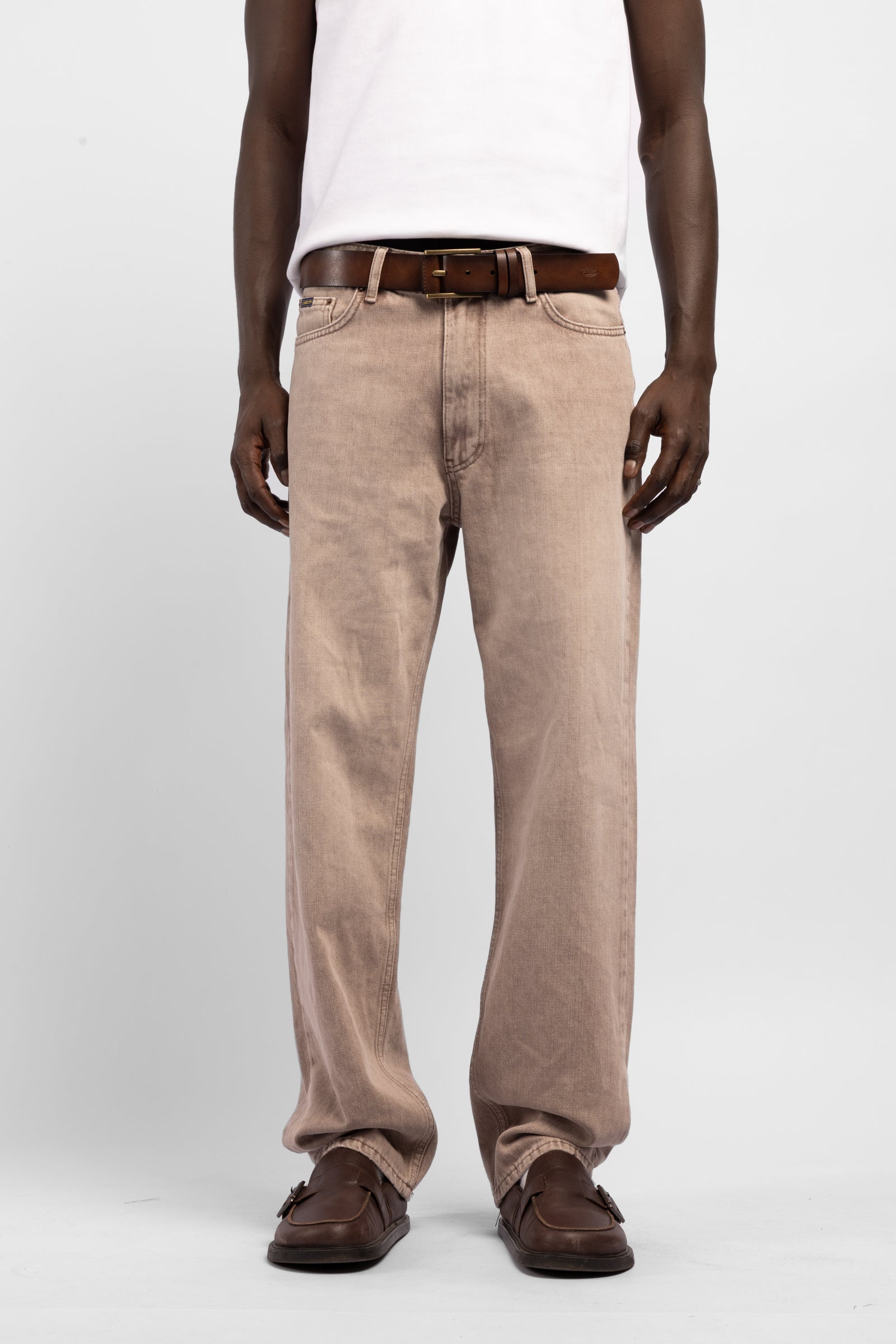 Yıkamalı Baggy Jean