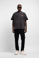 Minimal Baskı Detaylı T-Shirt