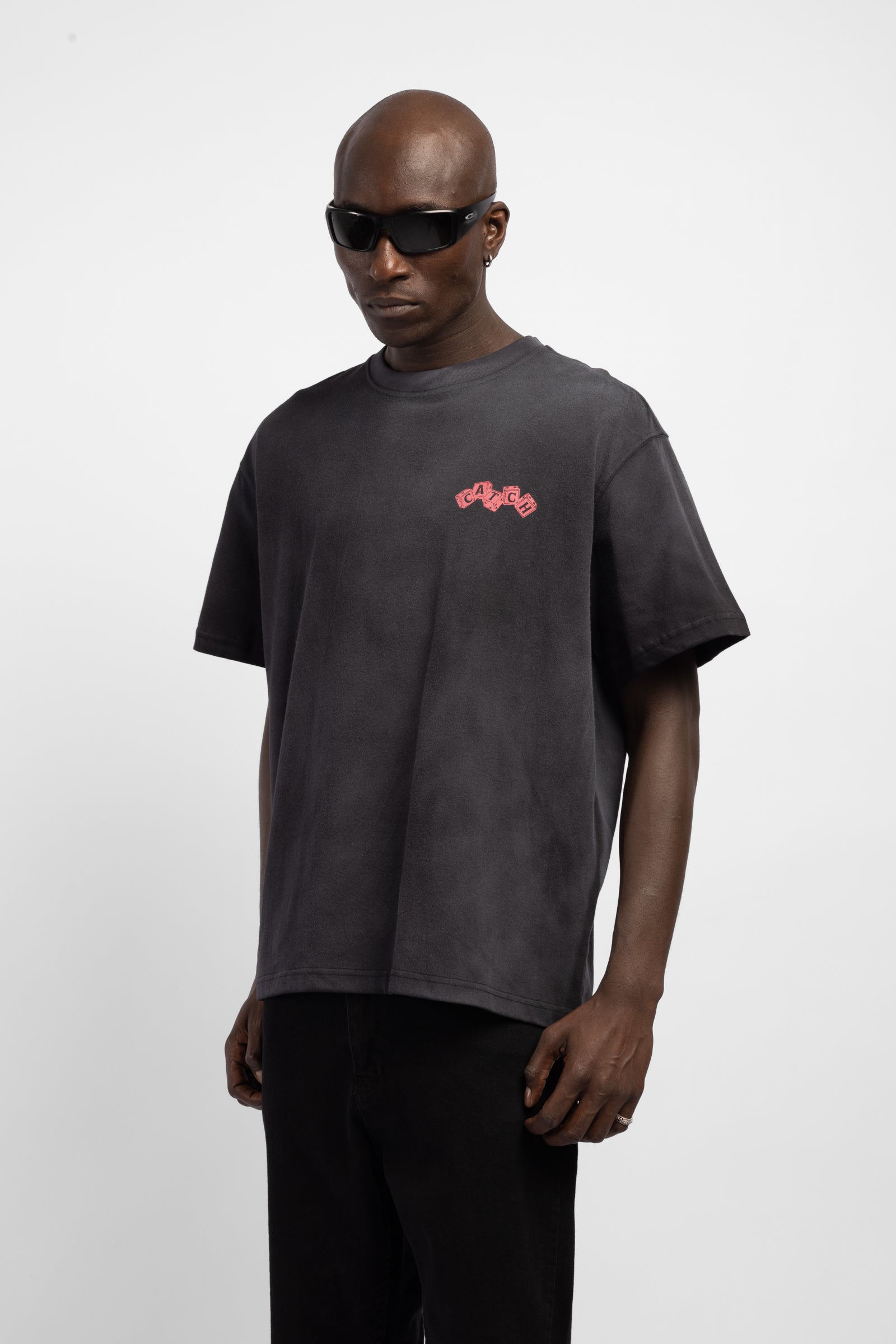 Minimal Baskı Detaylı T-Shirt