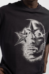 Silver Yüz Baskılı T-Shirt