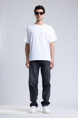 Nakışlı Straight Fit Jean