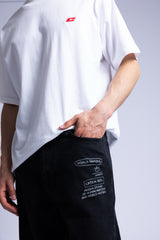 Baskılı Baggy Jean