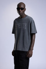 Yıkamalı Baskılı T-shirt