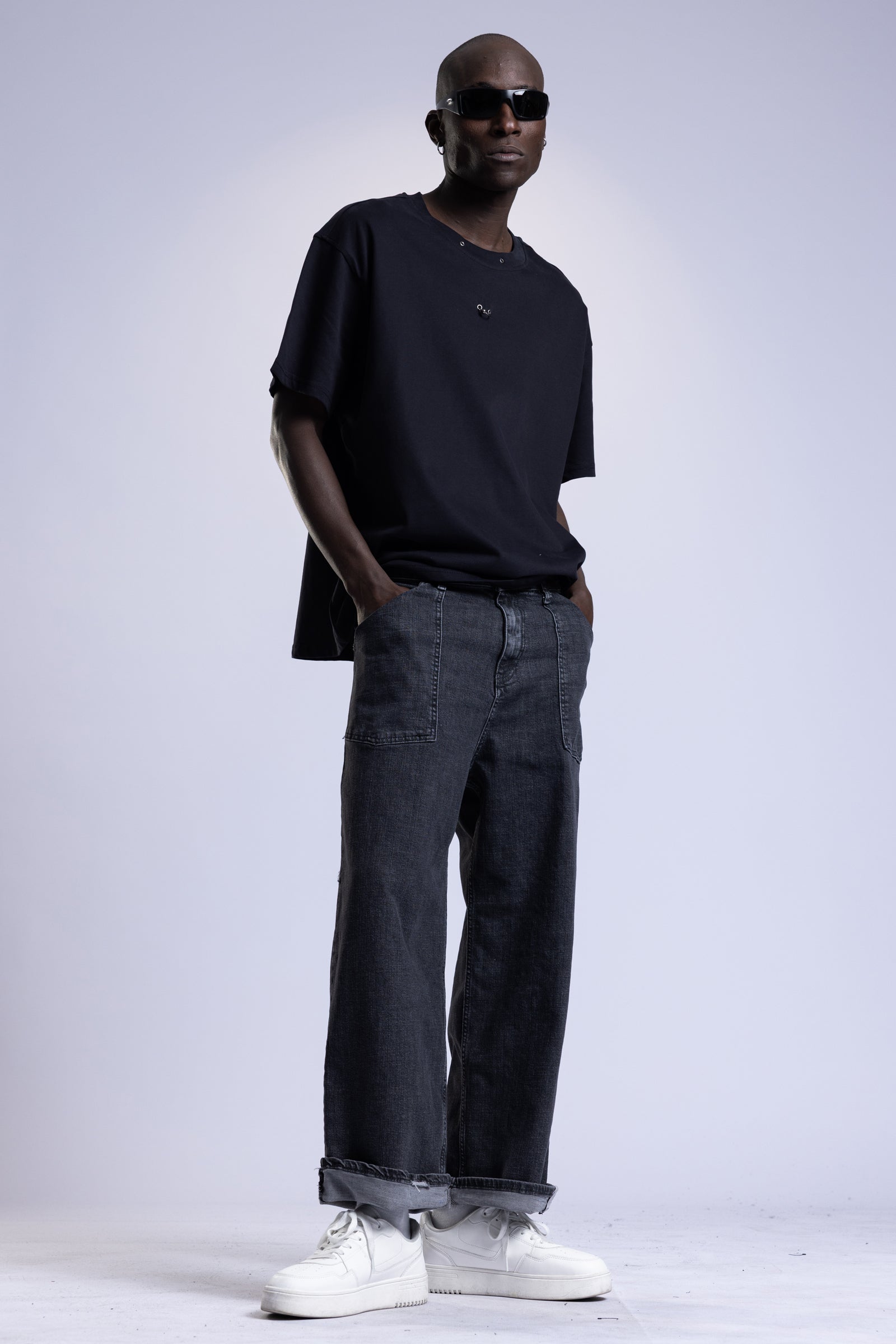 Aksesuar Detaylı Oversize T-shirt