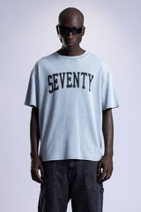 Yıkamalı Baskılı T-shirt