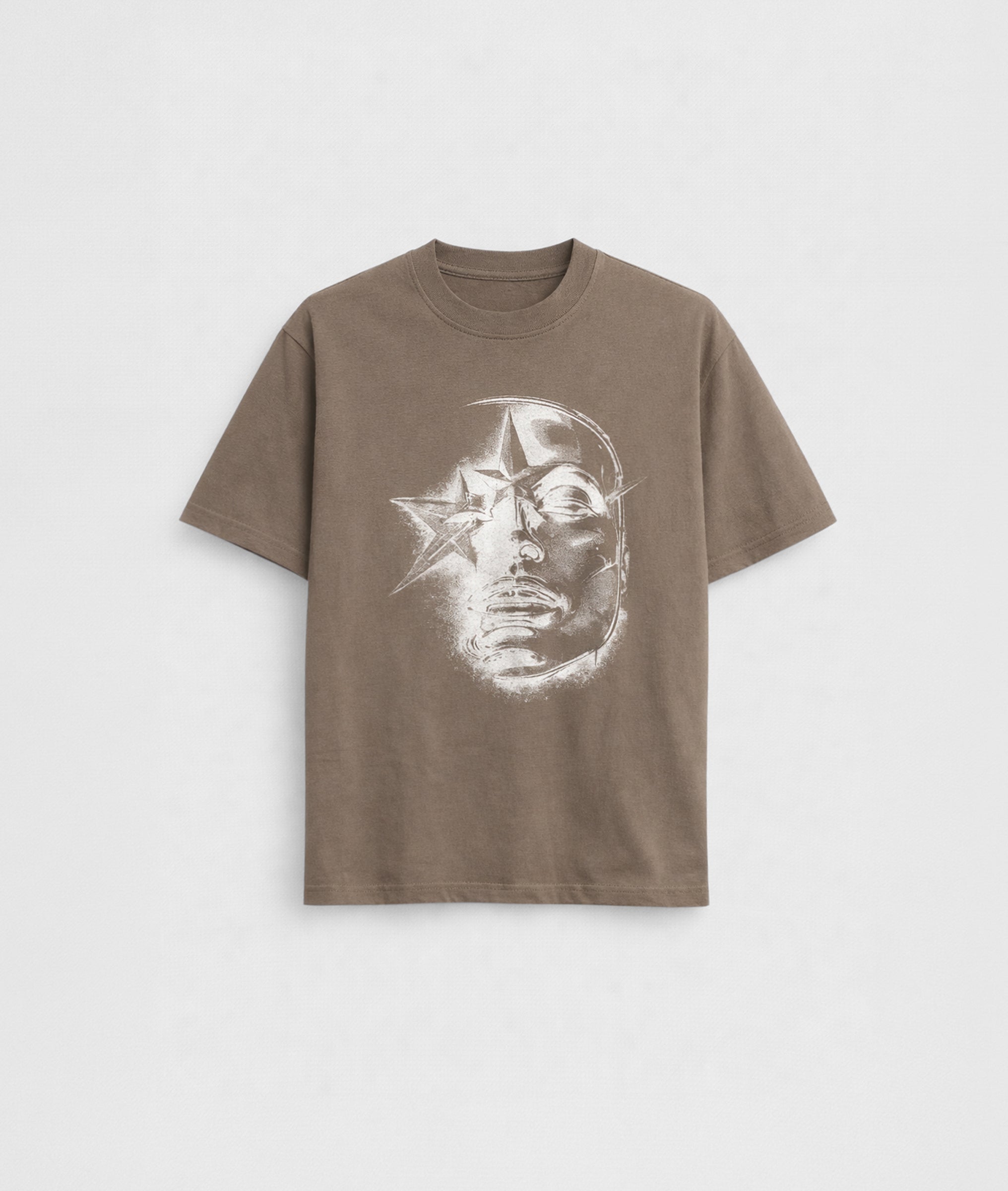 Silver Yüz Baskılı T-Shirt
