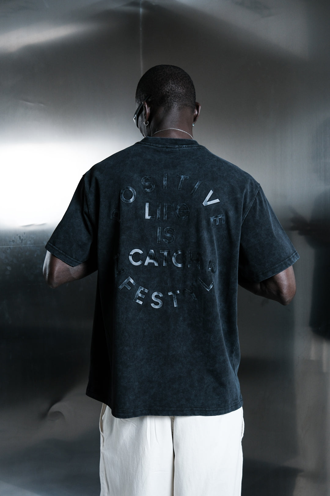 'Positive Life' Catch T-Shirt