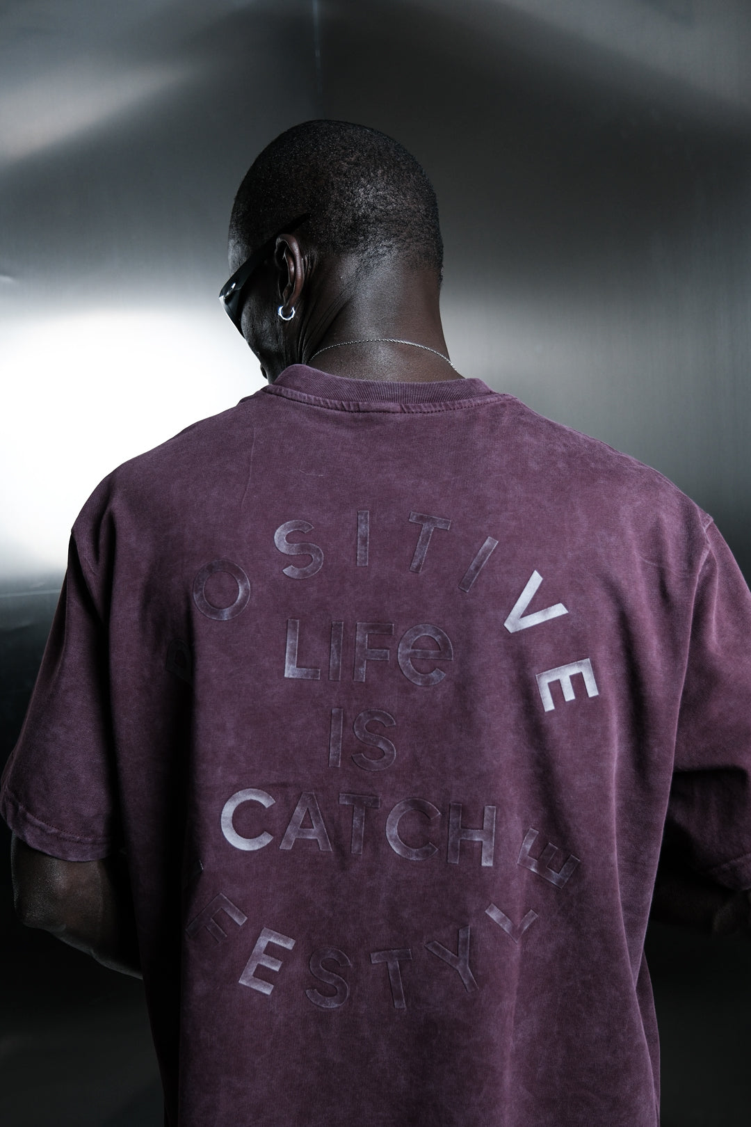 'Positive Life' Catch T-Shirt