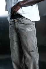 'After Hours' Nakışlı Jean