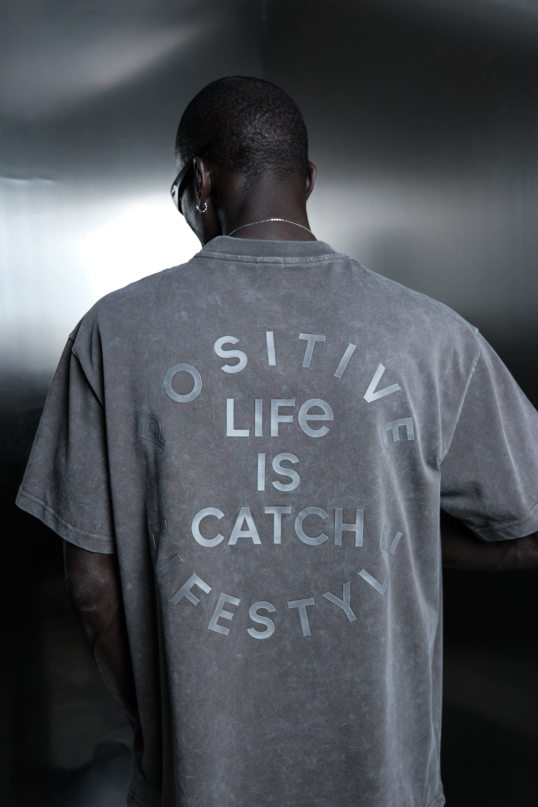 'Positive Life' Catch T-Shirt
