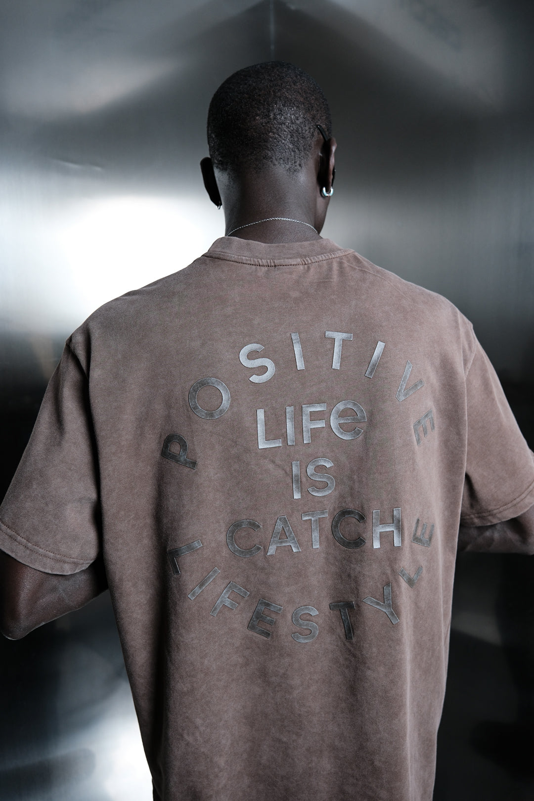 'Positive Life' Catch T-Shirt