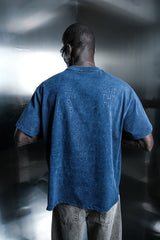 'DAY' Kabartma Yazı Detaylı Yıkamalı T-Shirt