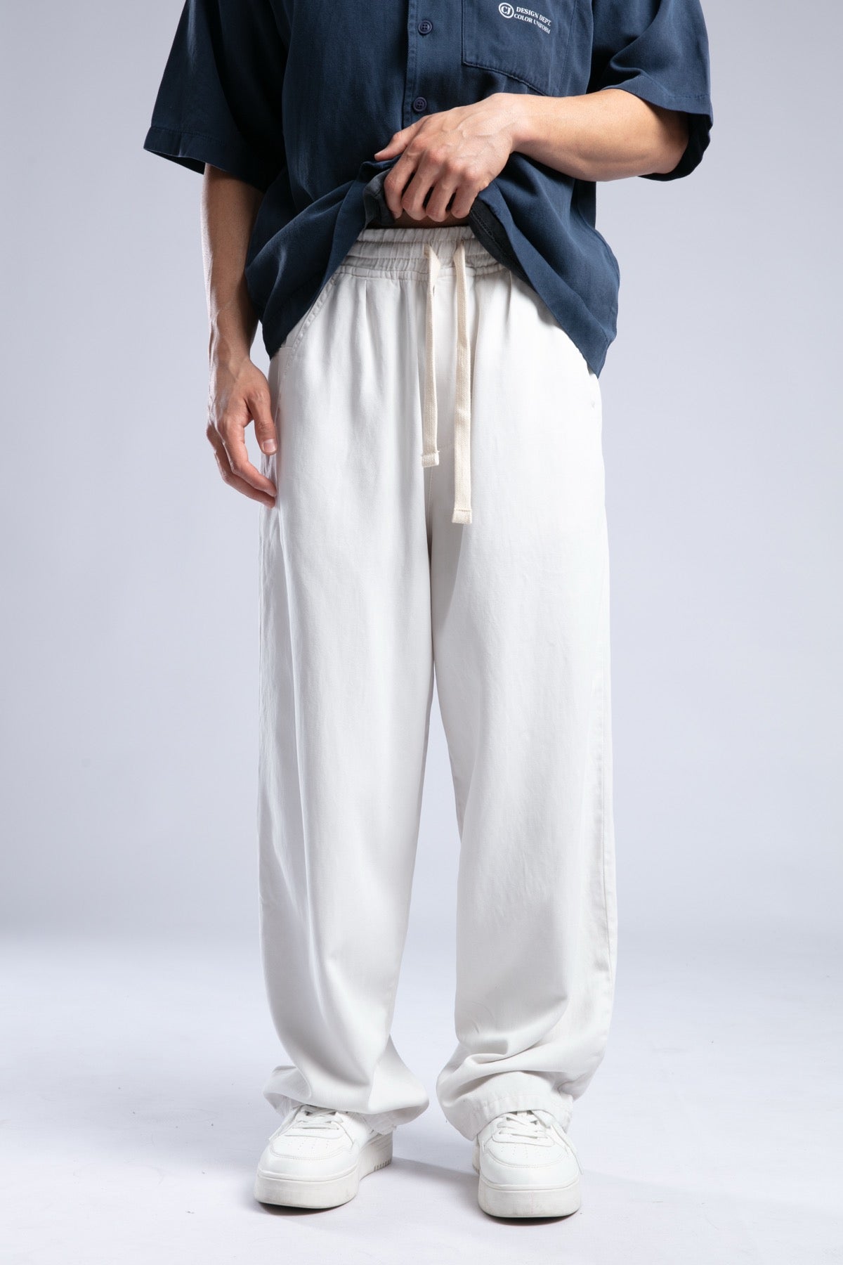 Beli Lastikli Baggy Pantolon