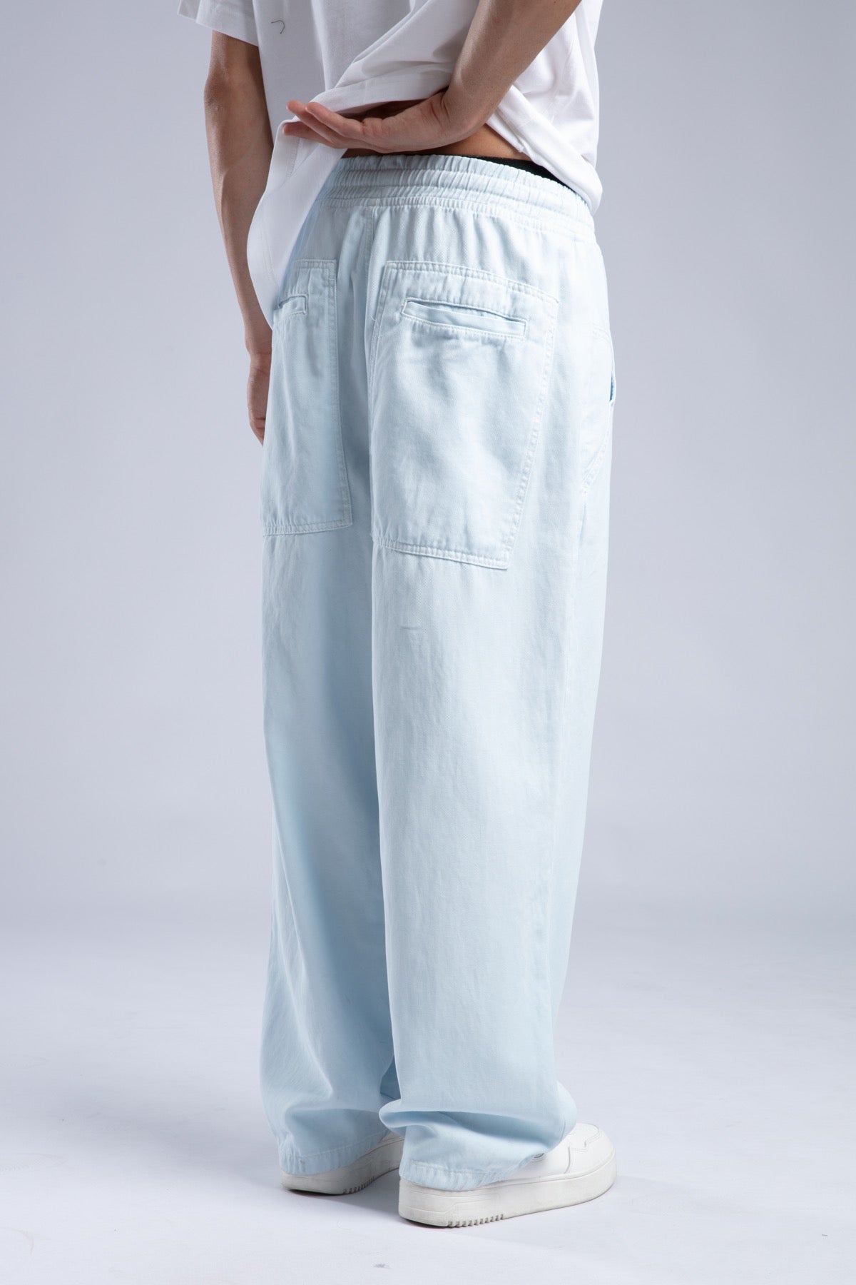 Beli Lastikli Baggy Pantolon