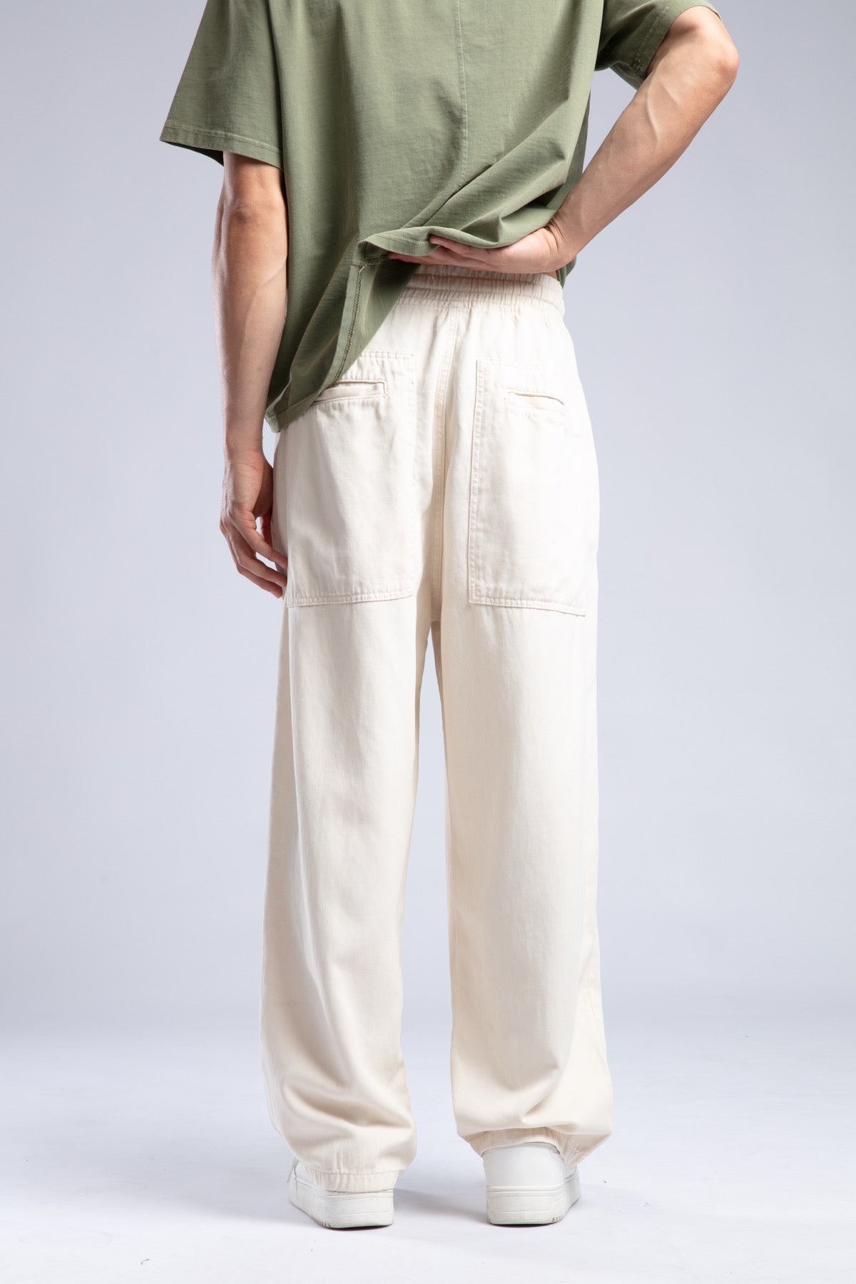 Beli Lastikli Baggy Pantolon